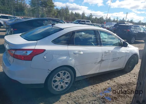 2012 Ford Focus Se из США, поврежденный, VIN 1FAHP3F20CL336247